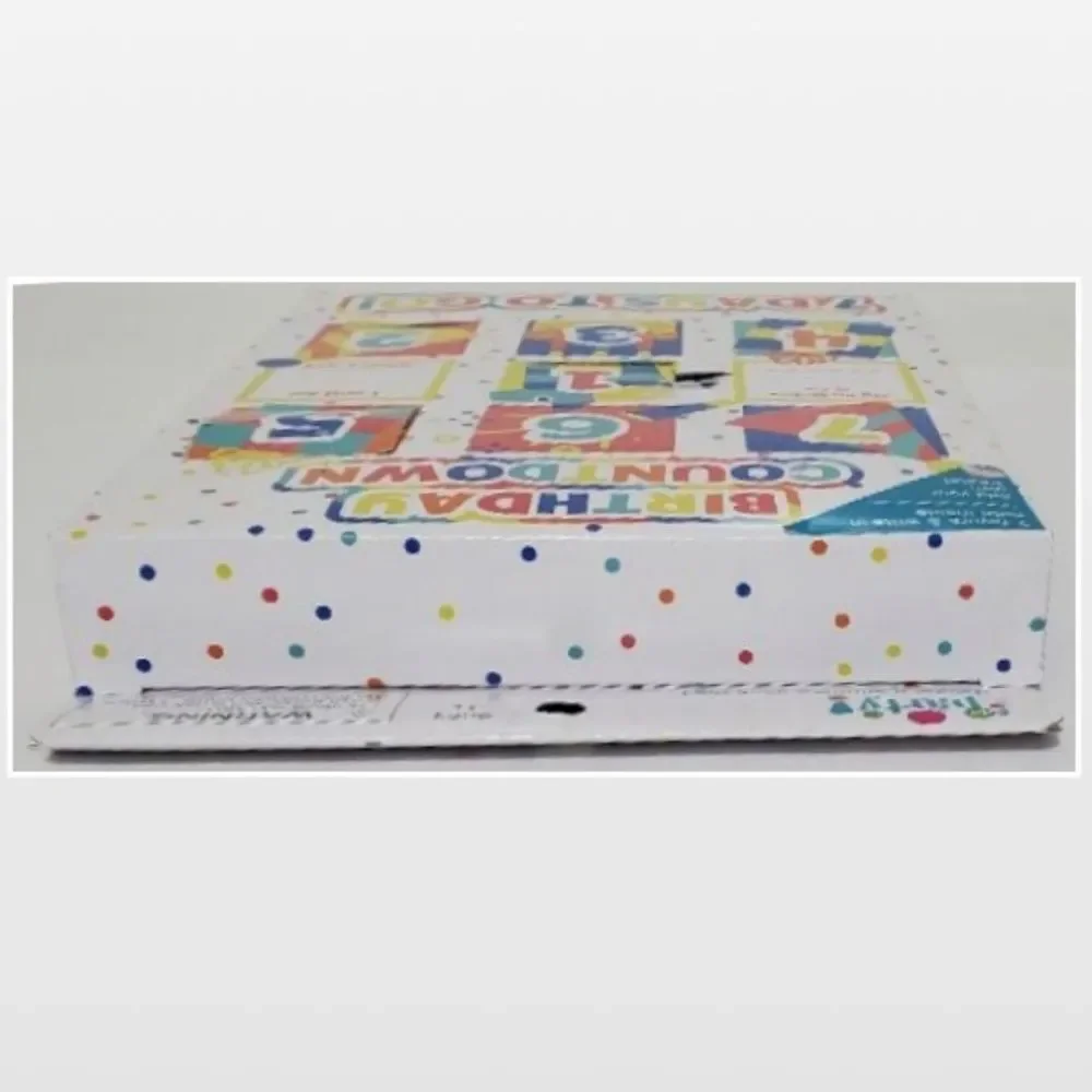 New Birthday Countdown 7 Days Advent Fun Activity Party Kids NWT